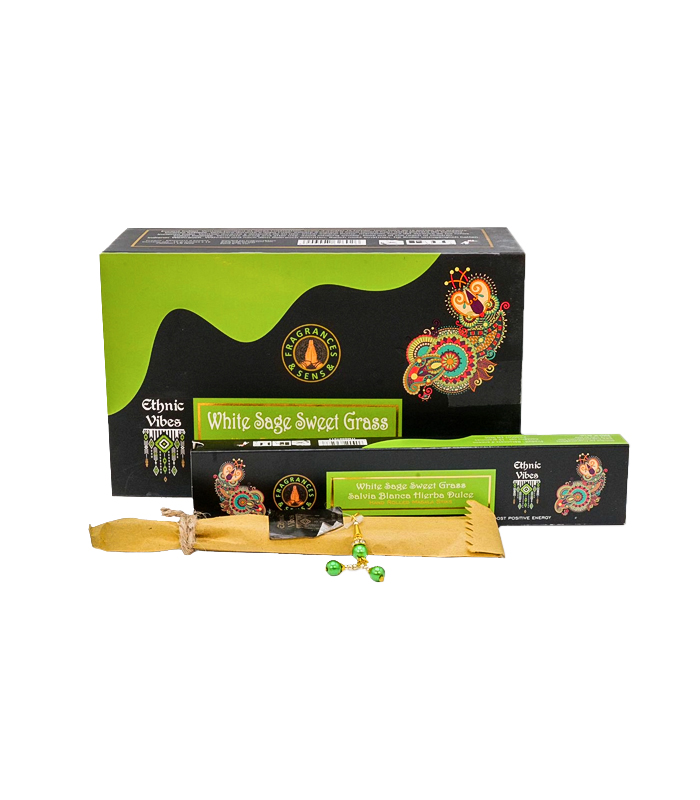 Vibrations ethniques White Sage Sweet Grass - 15g